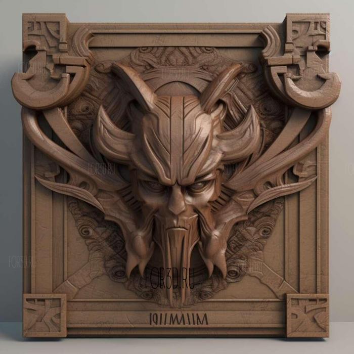 Inhumans TV series 2 stl model for CNC